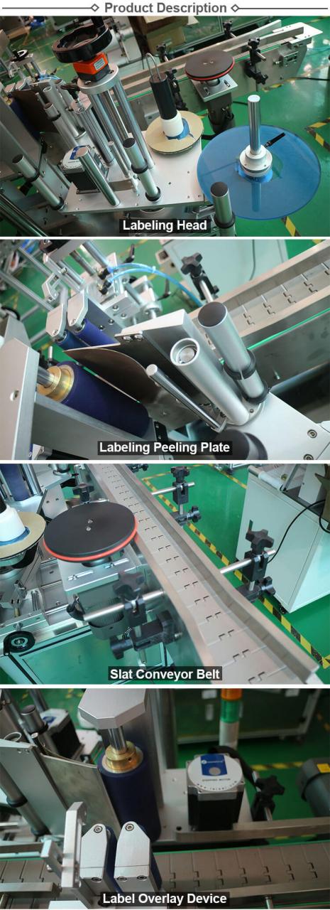 HL-T-406 Jar / Can / Round Bottle Awtomatikong Rotary Labeling Machine