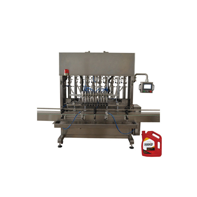 Awtomatikong 1-5L piston bote jar jar lube engine langis likidong pagpuno machine
