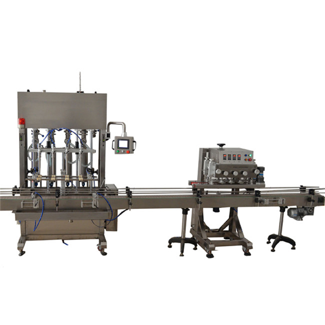 Ang awtomatikong bottling na kagamitan sa likidong 50ml medikal na alkohol na pagpuno ng makina