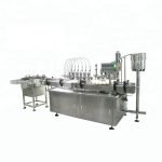 10ml 30ml 50ml Round Glass Bottle Cosmetic Mahalagang Langis sa Pagpuno ng Bottling Machine