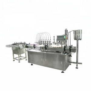 10ml 30ml 50ml Round Glass Bottle Cosmetic Mahalagang Langis sa Pagpuno ng Bottling Machine